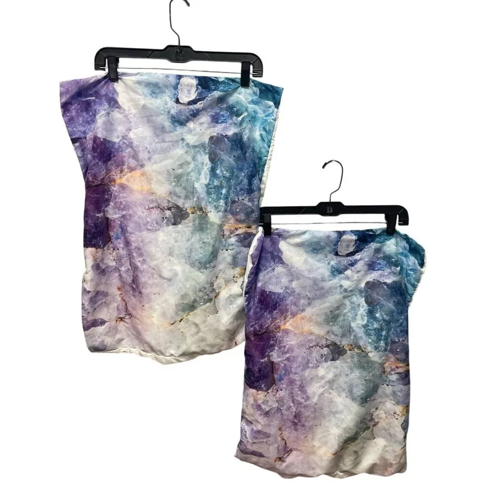 Society6 Ethereal Volcano Purple Sky Standard 24